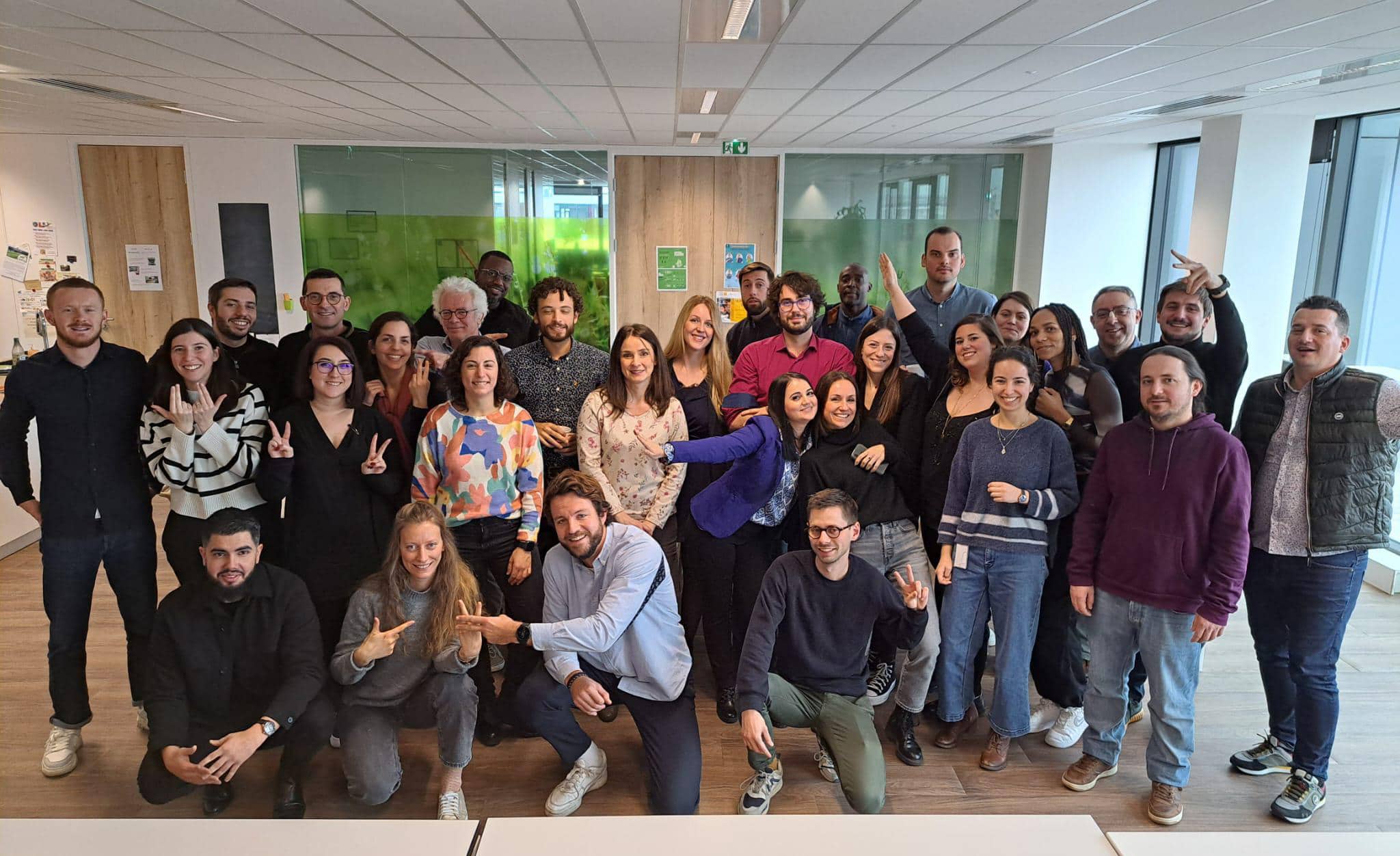 Photo de groupe de l'équipe Waste Marketplace