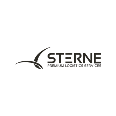 logo sterne noir sur fond blanc